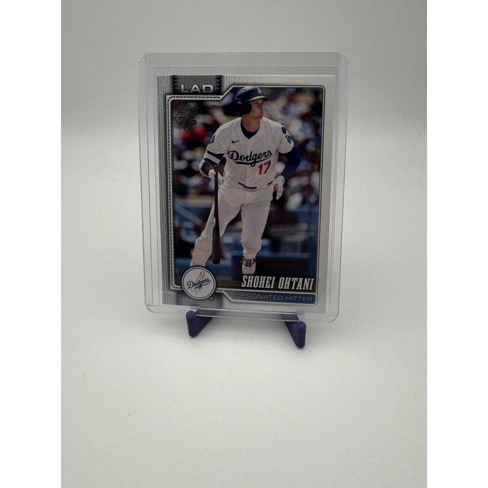 Topps 75 Shohei Ohtani Los Angeles Dodgers Base Set Baseball Card